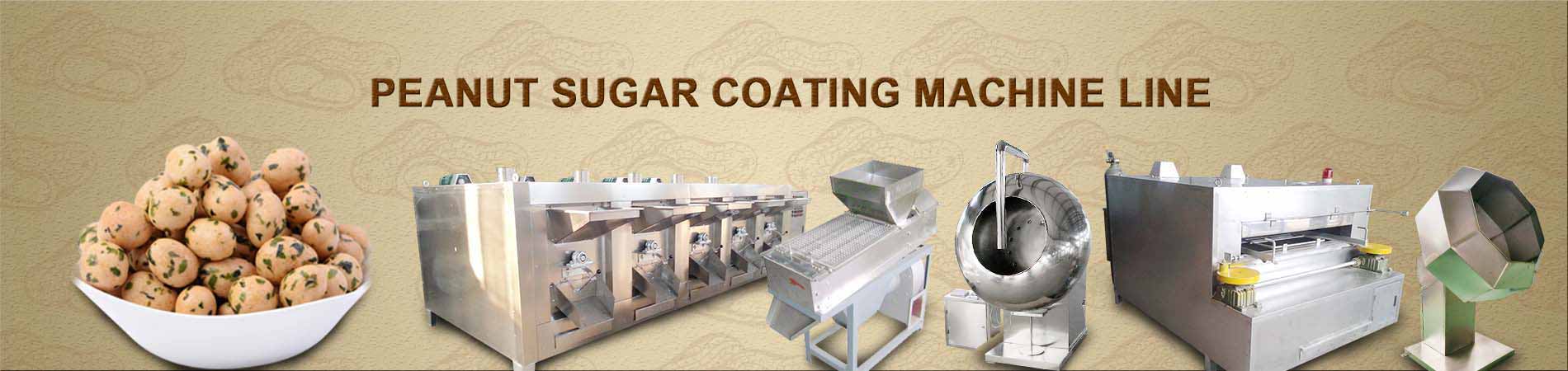 Peanut Sugar Coating Machine Line