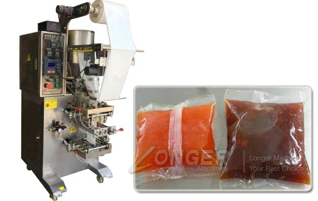 Automatic Liquid Pouch Packing Machine Back Side Price