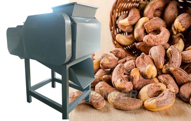 cashew nuts shell cracking machine