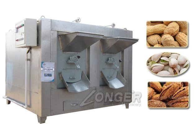 Almond roaster machine