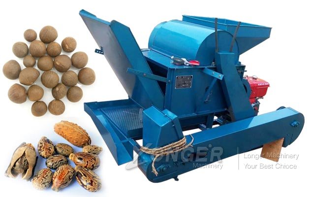 Castor Seed Peeler Machine