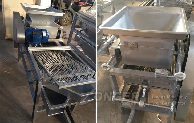 400 kg/h Almond Deshelling Machine