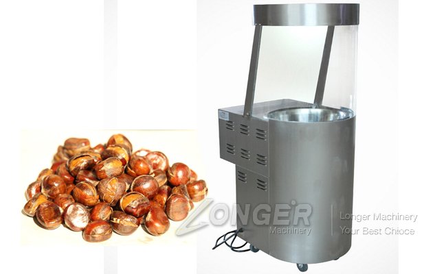 Chestnut Frying Machine For Sale|Nuts Fryer Machine 