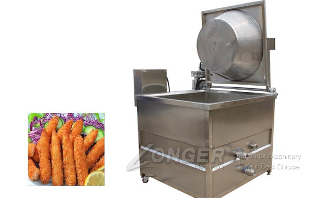 Gas Heating Chickpeas Deep Fryer Machine 