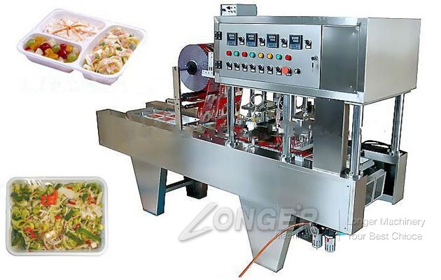 Continuous Food Tray Filling and Sealing Machine Manufacturer