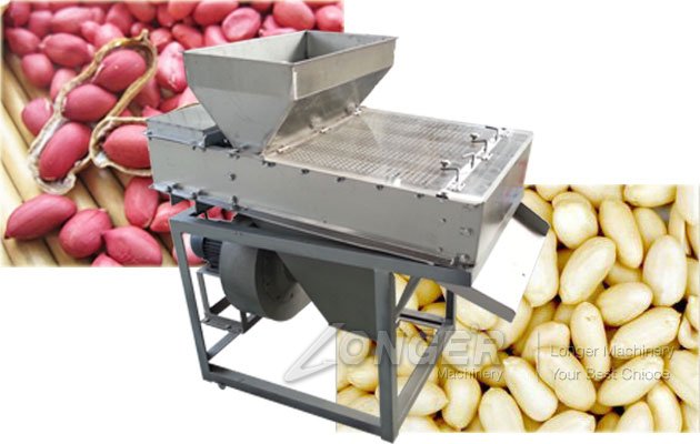 Industrial Roasted Peanut Red Skin Removing Machine