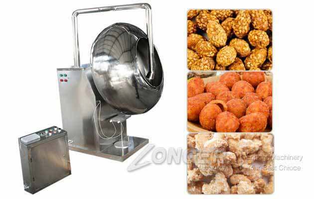 Manual Peanut Coating Making Machine in Nigeria 30-50 kg/h