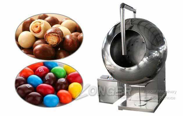 Chocolate Candy Coating Machine For Good Quality|Pills Coating Machine