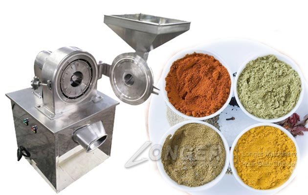 Stainless Steel Pepper Powder Mill Machine|Spices Grinding Machine