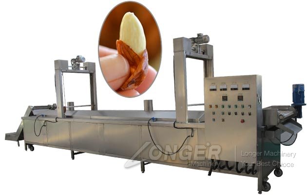 Continuous Almond Blanching Equipment|Peanut Blancher Machine China