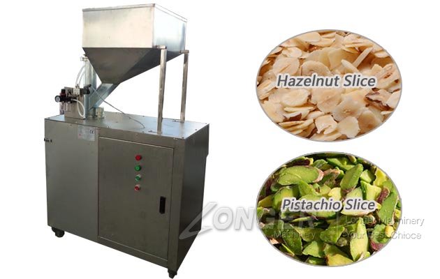 Pistachio Slice Cutting Machine|Hazelnut Kernel Slicer
