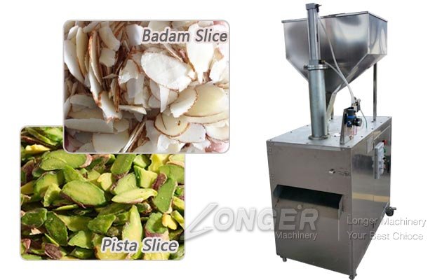 Badam Pista Slicer|Almond Kernel Slice Cutting Machine