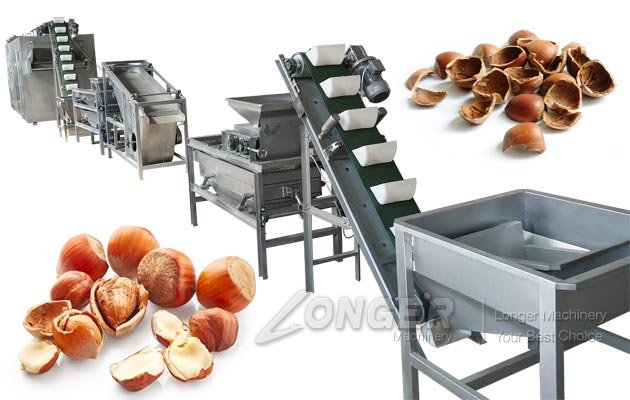 Hazelnut Dehulling Drying Equipment|Chestnut Sheller Dryer Machine Price