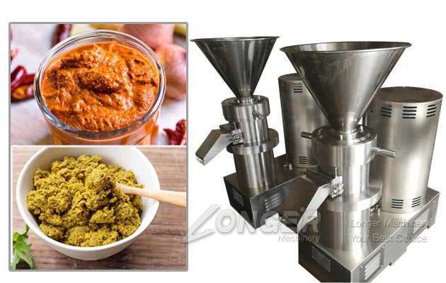 Industrial Thai Curry Paste Grinder Making Machine Manufacturer