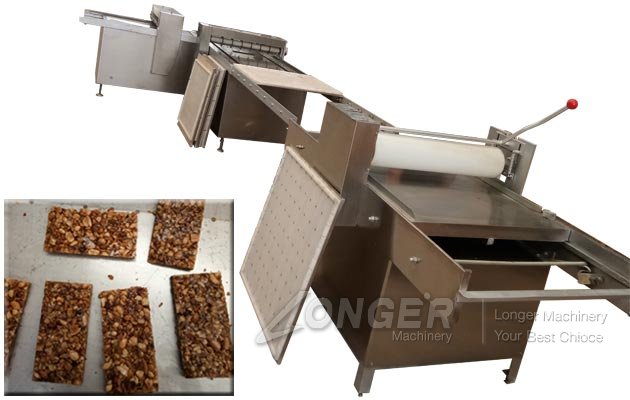 Industrial Peanut Candy Bar Making and Cutting Machine Supplier
