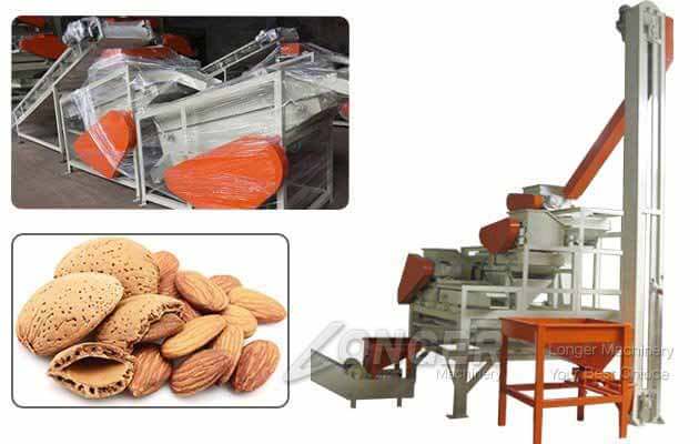 1MT Three Stage Almond Shelling Cracking Machine Price in India