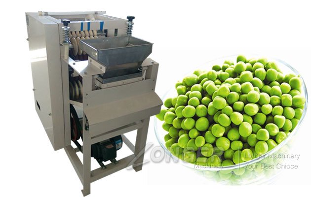 green peas peeler machine