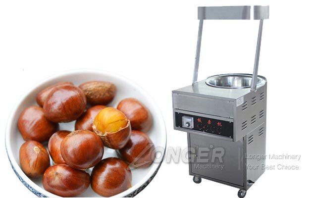 Chestnut Frying Process