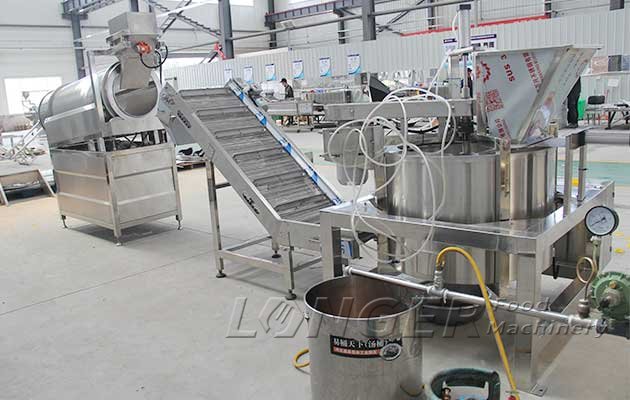 Broad Bean Frying Line for Sale